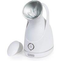 LIVIVO Facial Steamer Nano Ionic UV Purifier Face Spa Steamer Deep Cleansing Pore Clean Hydration in White