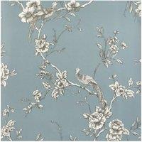 World of Wallpaper Chinoise Wallpaper in Duck Egg Blue