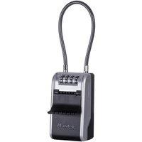 Master Lock 5482EURD Select Access Flexible Shackle Key Lock Box in Silver