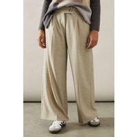 Petite High Waist Wide Leg Trouser