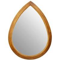 Orsina Teardrop Wall Mirror in Gold