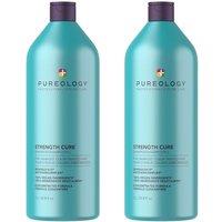 Pureology Strength Cure Shampoo 1000ml Double in Clear