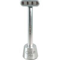 Beautaholics GloLift Mini EMS Facial Contouring Wand - Massager - LED Light Therapy in Silver