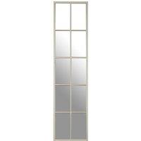 Orsina Descartes Portrait Wall Mirror in Silver