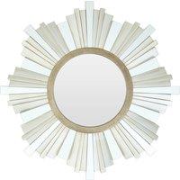 Orsina Sorrel Wall Mirror in Silver