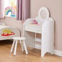 Liberty House Toys White Dressing Table & Stool Set