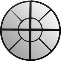 Orsina Cosma Wall Mirror in Black