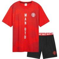 Manchester United FC Men's Short Pyjama Set | Size: 3XL