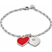 Clogau Women's WRU Sterling Silver Welsh Heart Bracelet in Metallics
