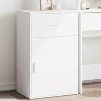 Storage Cabinet White 56.5x39x90 cm Engineered Wood