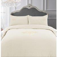 Sweet Dreams Luxurious 330 Thread Count Egyptian Cotton Duvet Cover in Cream | Size: Super King