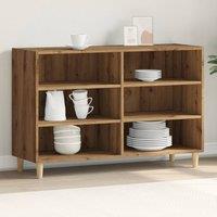 Berkfield Home Sideboard Artisian Oak 103.5x35x70 cm Engineered Wood in Brown