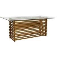 Orsina Vogue Dining Table in Gold