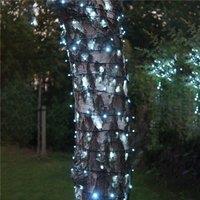 Xmas Haus Led String Lights Black Rubber Cool White 15M
