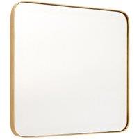 Orsina Tia Large Gold Finish Square Wall Mirror