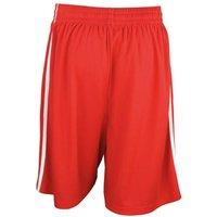 Spiro Men's Quick Dry Basketball Shorts in Red | Size: XS