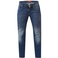 D555 Men's Ambrose Stretch Kingsize Jeans in Dark Blue | Size: 48XL