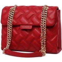 Raffaella Women's Quilted Chain Shoulder Bag in Red