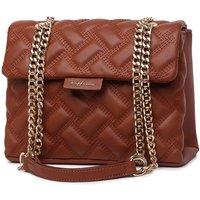 Raffaella Women's Quilted Chain Shoulder Bag in Tan