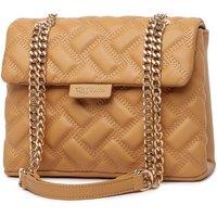 Raffaella Women's Quilted Chain Shoulder Bag in Light Tan