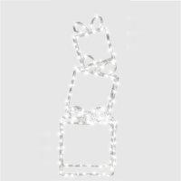 Pegdev Pre Lit Stack of 3 Christmas Presents 40 Warm White LEDs 5m Lead Timer Indoor Outdoor
