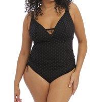 Elomi Women's Bazaruto Non Wired Swimsuit in Black | Size: 40H/HH