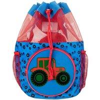 Harry Bear Men's Tractor Swim Bag in Blue