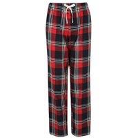 Skinni Fit Women's Skinnifit Tartan Lounge Pants in Light Red | Size: Small