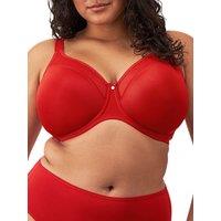 Elomi Women's Smooth Moulded T-Shirt Bra in Red | Size: 46F