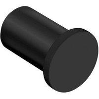 Cosmic Towel hook, Robe hook, Coat hook, Matt Black, Logic Collection in Black