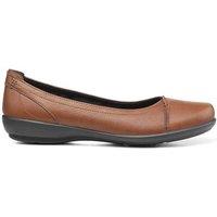 Hotter Women's 'Robyn II' Ballet Pumps in Tan | Size: 4