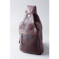 Lakeland Leather 'Keswick' Leather Sling Bag in Brown