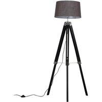 ValueLights Clipper Grey Floor Lamp