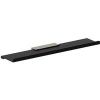 Cosmic Bathroom Shelf, Organizer, 40cm, Matt Steel, Architect S+ Collection in Black