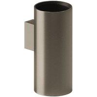 Cosmic Toilet brush & holder, Wall-mounted, Silver, Architect S+ Collection in Grey
