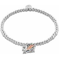 Clogau Women's Royal Sterling Silver Welsh Dragon Affinity Bracelet in Metallics