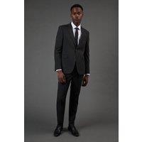 Burton Men's Charcoal Slim Fit Essential Suit Trousers | Size: 36S