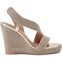 Carvela Women's 'Gala Wedge Jewel 110' Heels in Gold | Size: 7