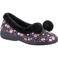Fleet & Foster Women's Goldfinch Slipper in Black | Size: 4