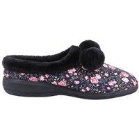 Fleet & Foster Women's Buzzard Mule Slipper in Black | Size: 3