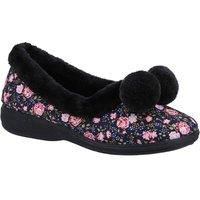 Fleet & Foster Women's Goldfinch Slipper in Navy | Size: 4
