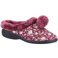 Fleet & Foster Women's Buzzard Mule Slipper in Burgundy | Size: 4