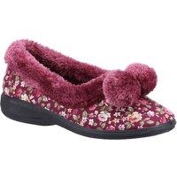 Fleet & Foster Women's Goldfinch Slipper in Burgundy | Size: 6