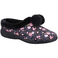 Fleet & Foster Women's Buzzard Mule Slipper in Navy | Size: 3