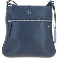 'Edinburgh' Real Leather Crossbody Bag