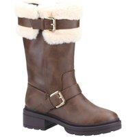 Rocket Dog Women's Igloo Long Boots in Brown | Size: 6