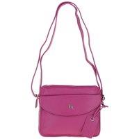 'Glasgow' Real Leather Crossbody Bag