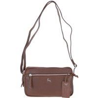 'Sterling' Real Leather Crossbody Bag