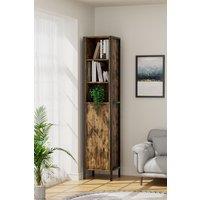 5-tier Tall Single-door Storage Cabinet