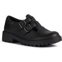 Geox Girl's Casey Ballerina in Black | Size: Infant 12.5